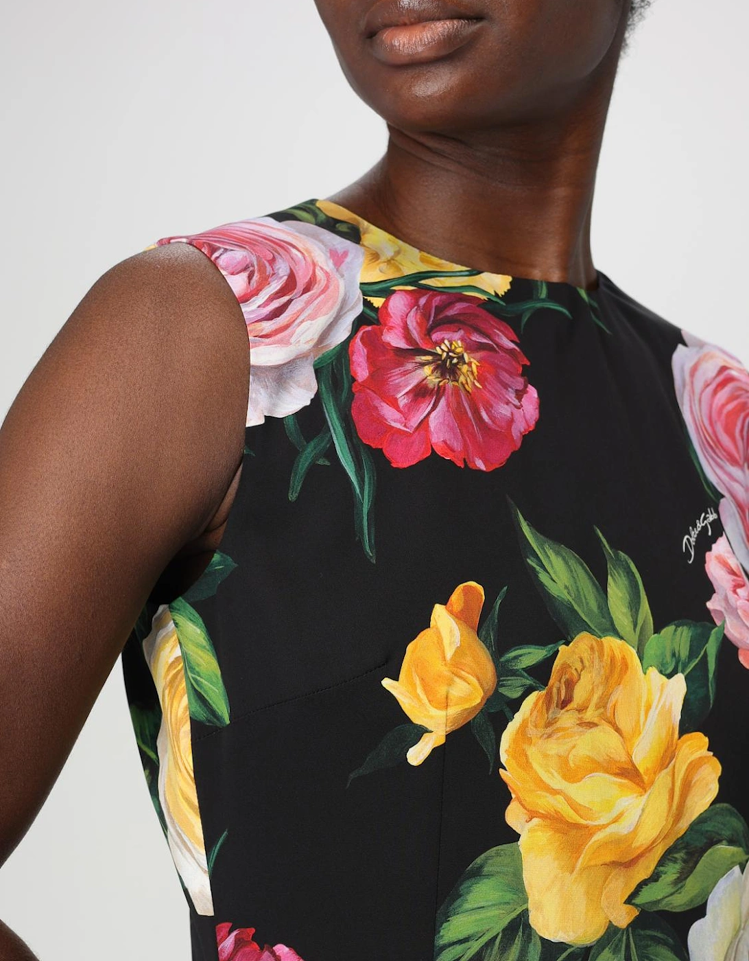 Floral Print Midi Dress