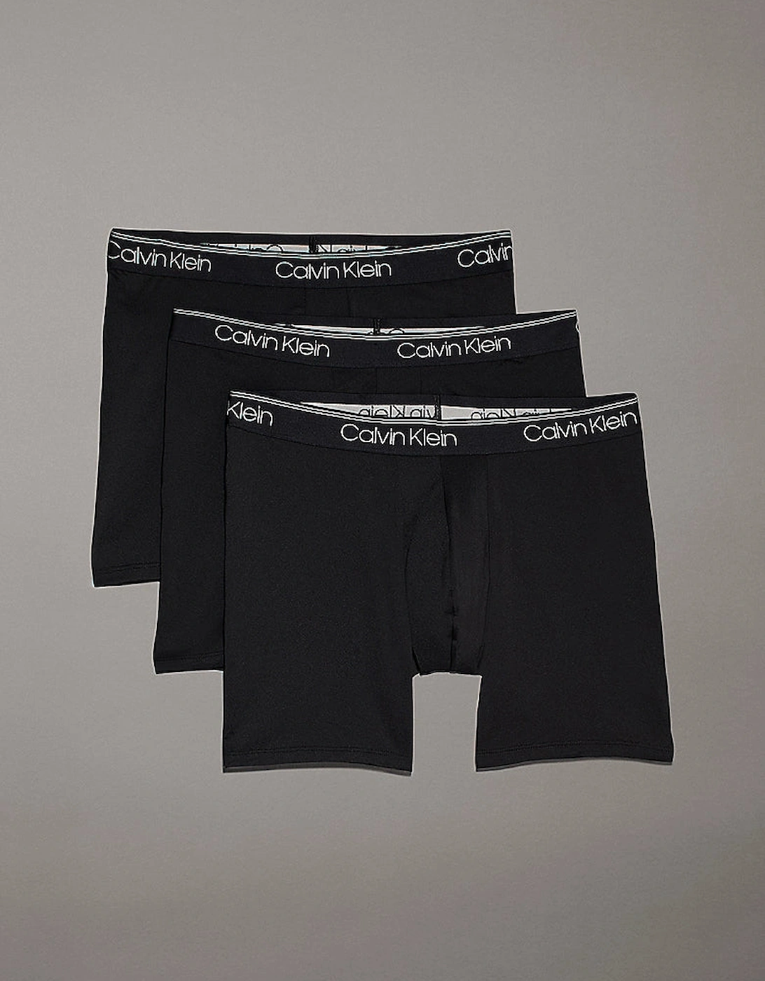 3 Pack Mens Micro Stretch Boxer Briefs Black
