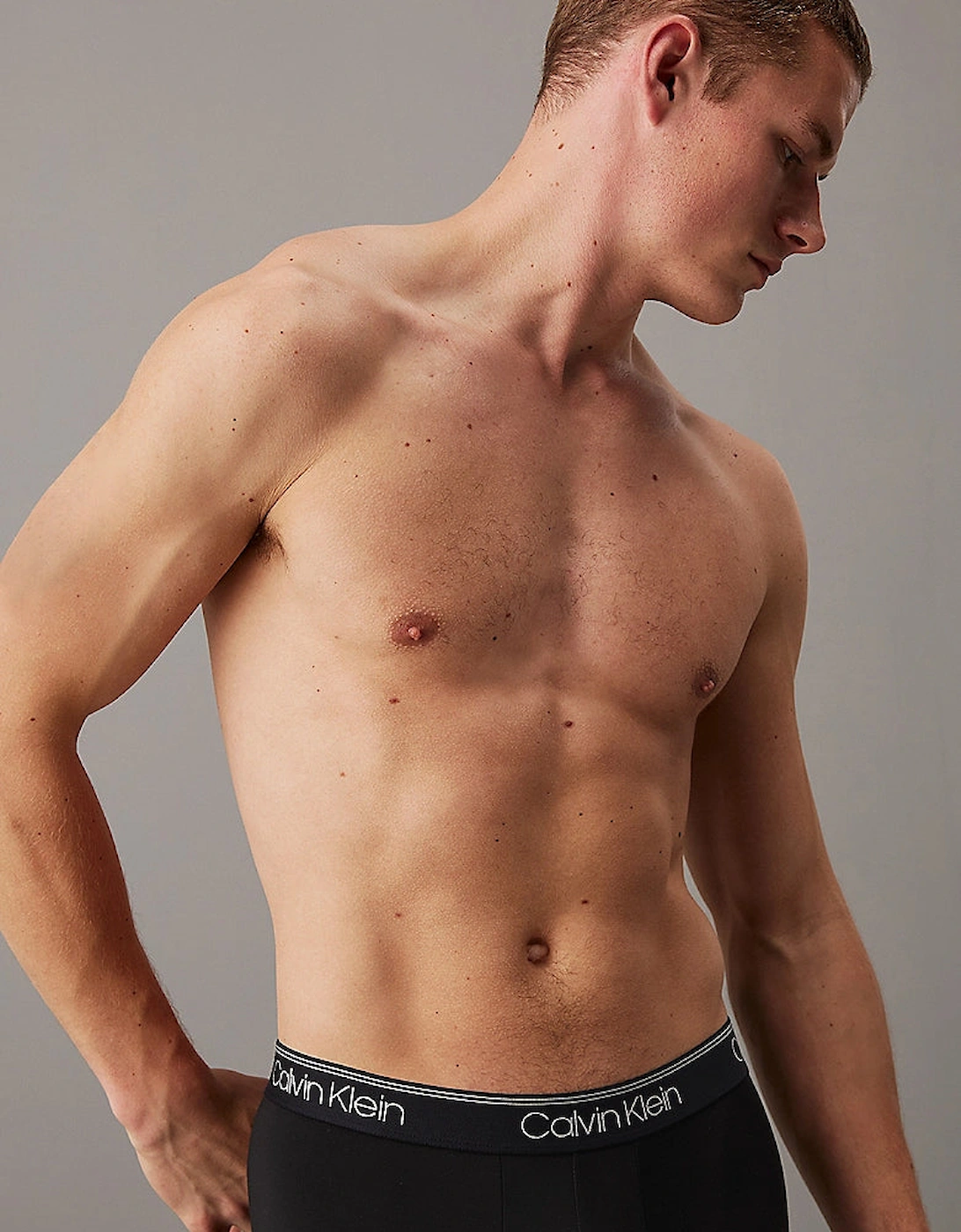3 Pack Mens Micro Stretch Boxer Briefs Black