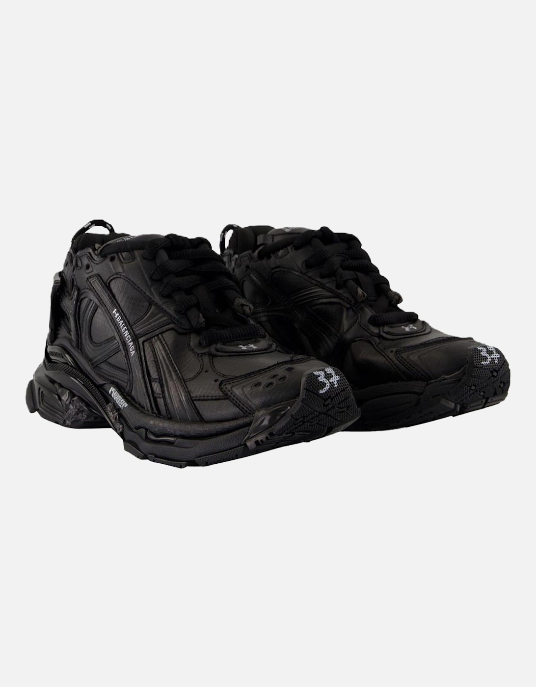 Runner Ripstop Sneakers with Lace-Up Closure