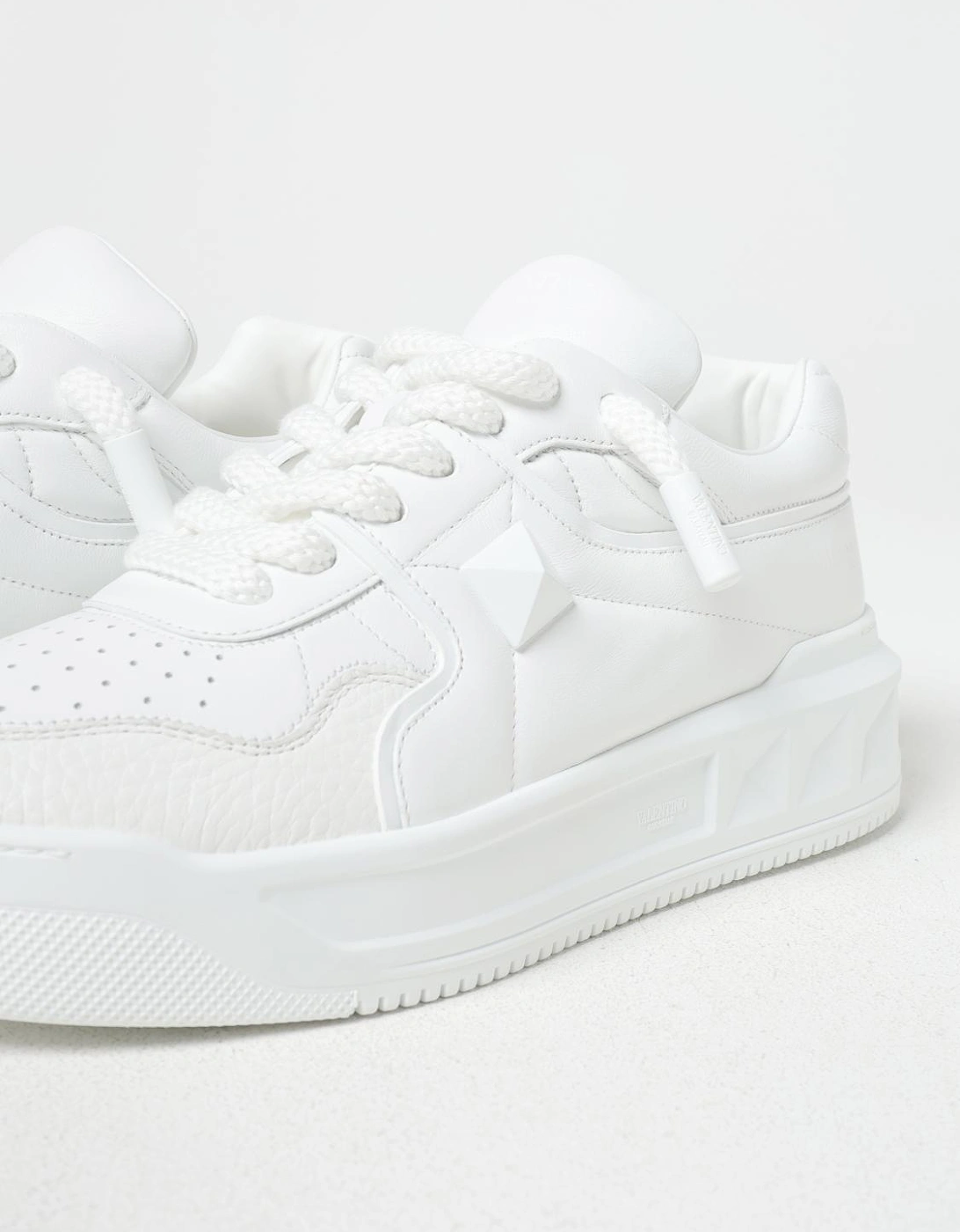 Open Studded LowTop Sneakers