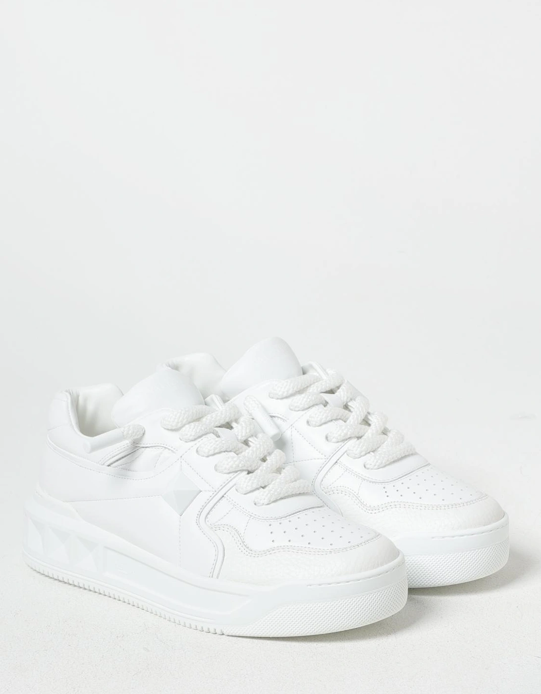 Open Studded LowTop Sneakers