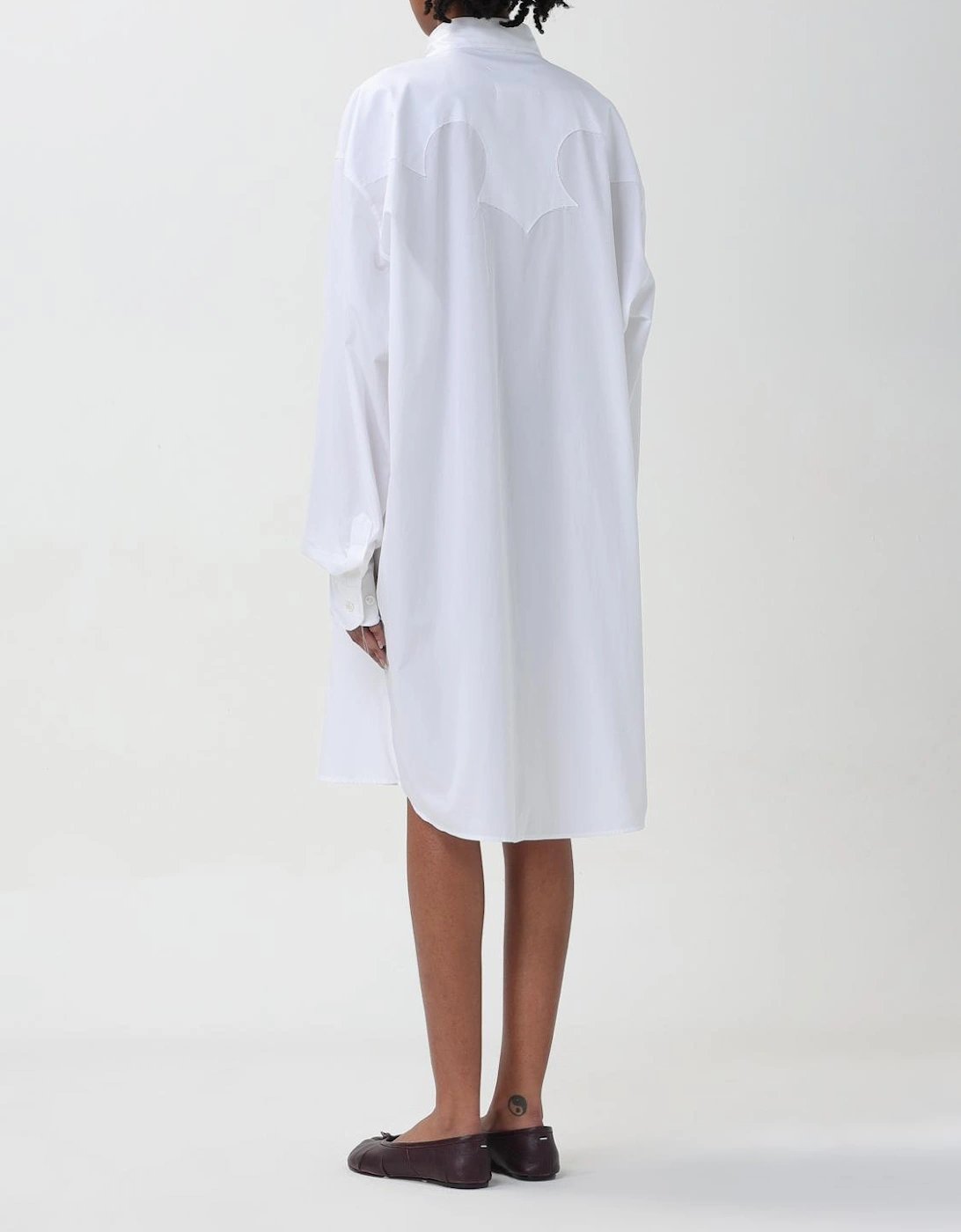 Shirt Dress CutOut Detail