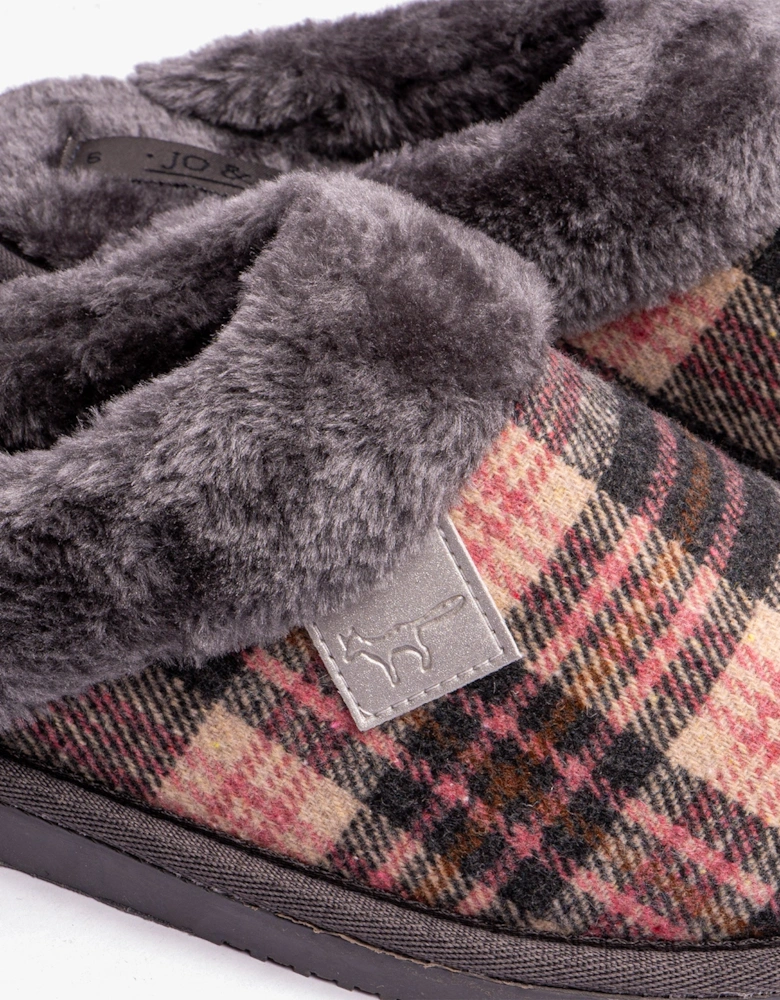 Jo & Joe SHETLAND Womens Slippers Pebble Grey
