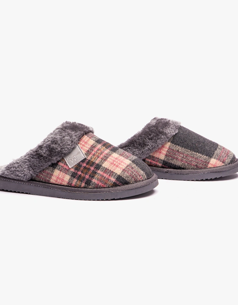 Jo & Joe SHETLAND Womens Slippers Pebble Grey