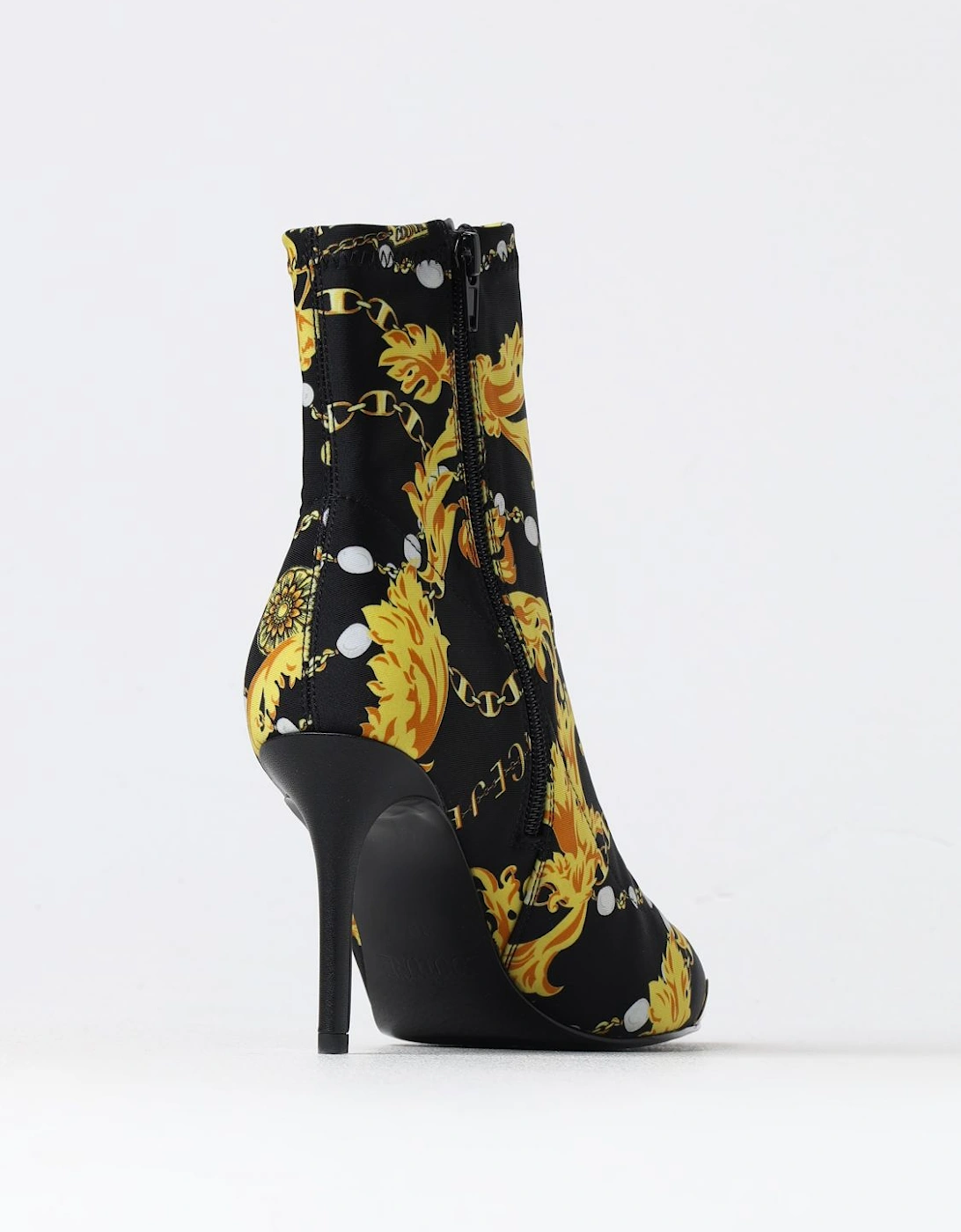 Baroque Print Ankle Boots