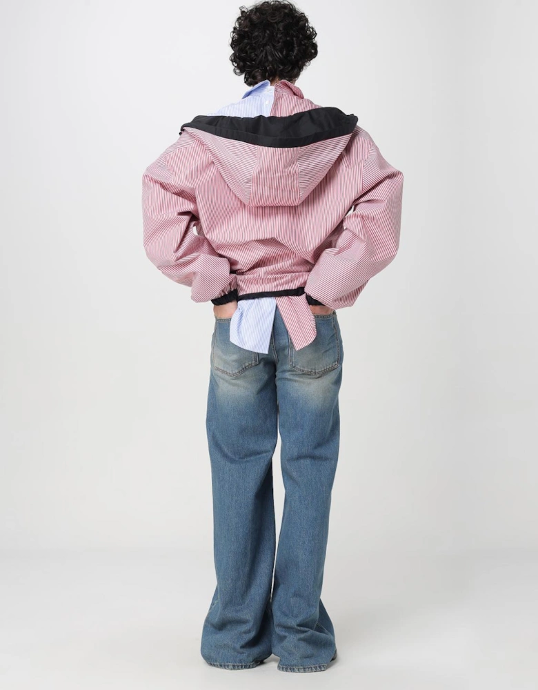 TwoTone Striped Long Sleeve Shirt