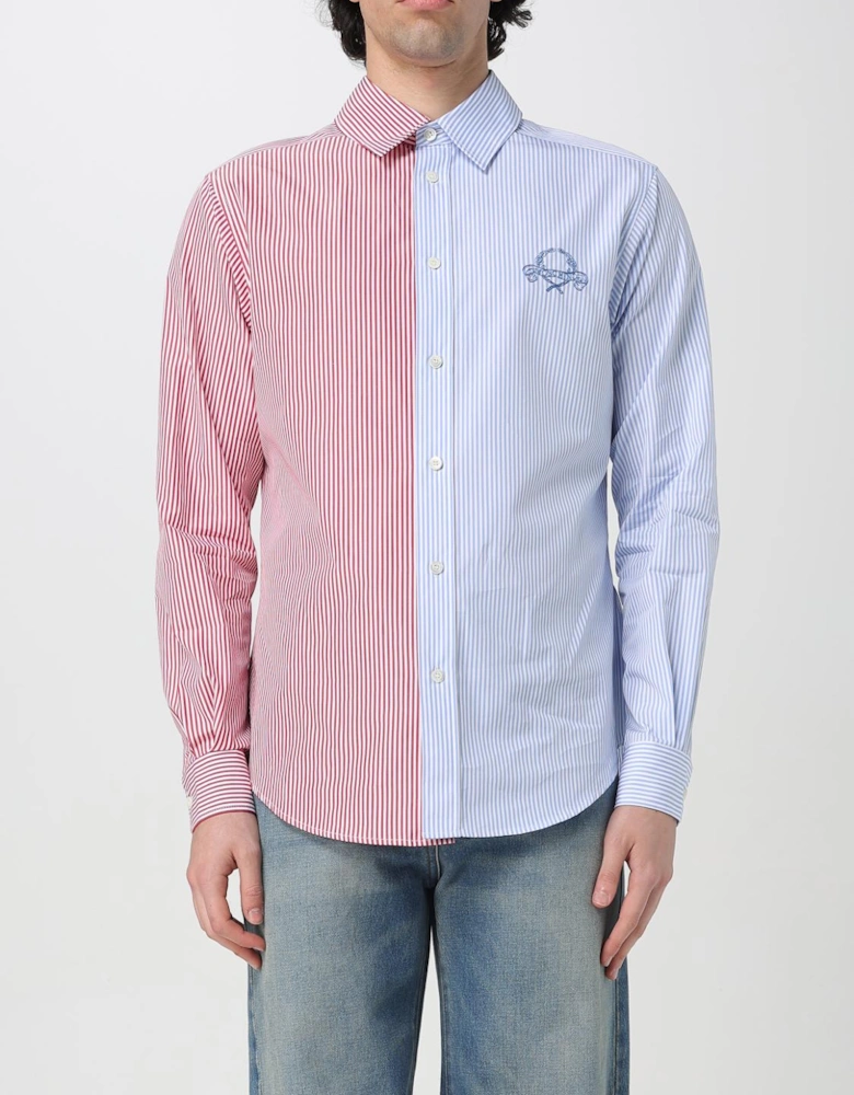 TwoTone Striped Long Sleeve Shirt