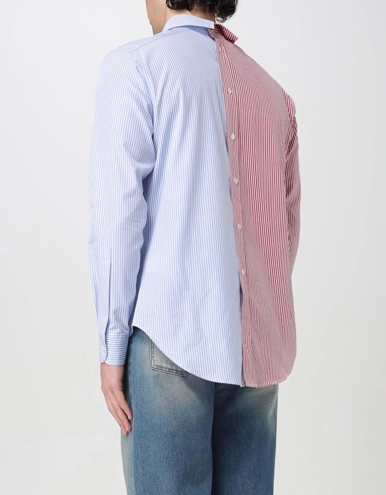 TwoTone Striped Long Sleeve Shirt