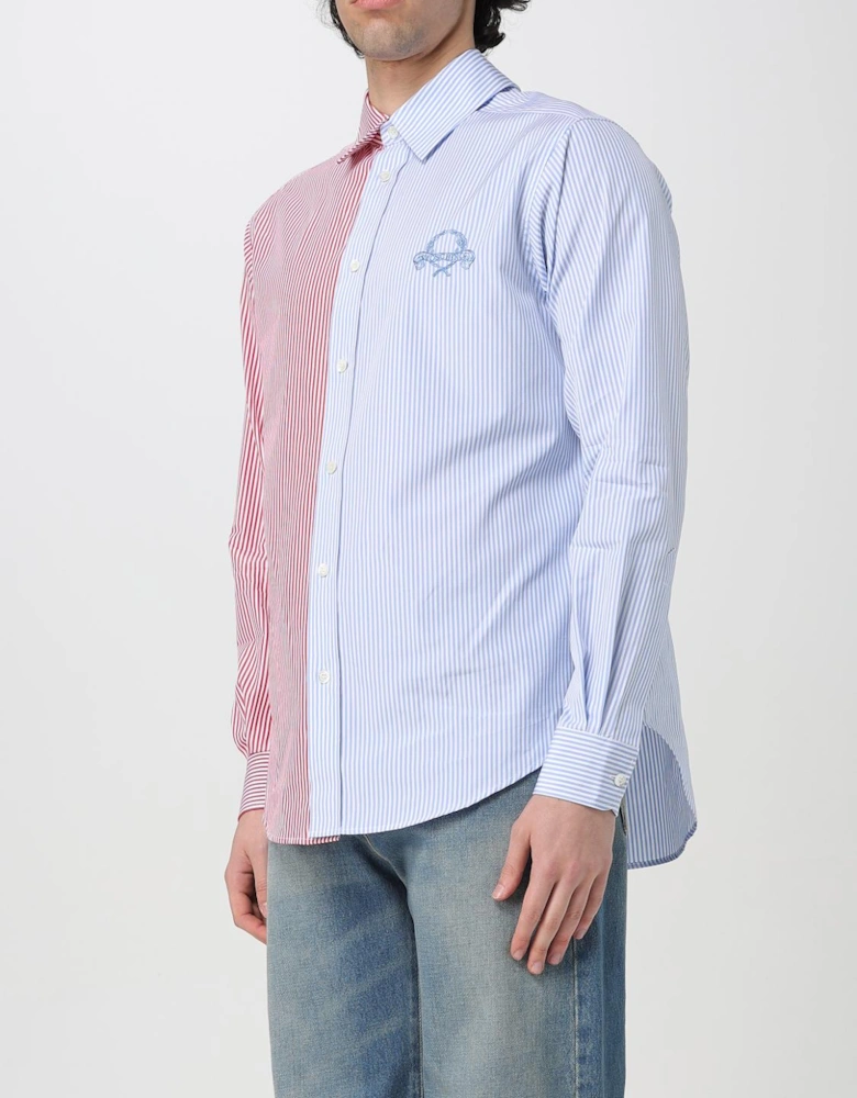 TwoTone Striped Long Sleeve Shirt
