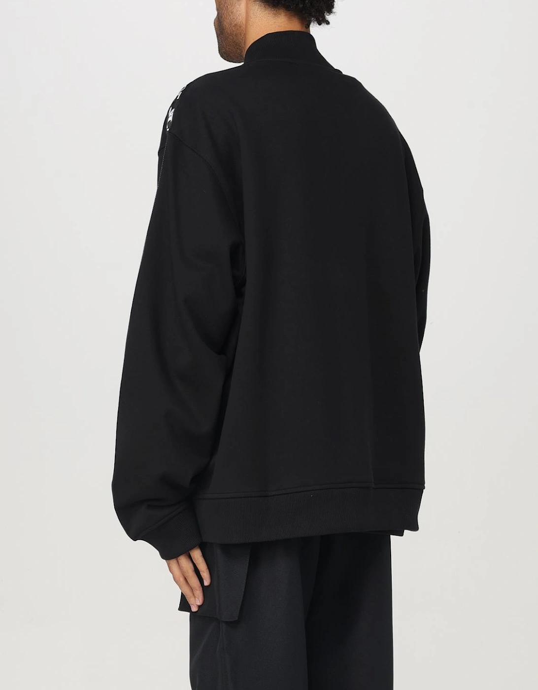 ZipUp Sweatshirt with Sleeve Logo