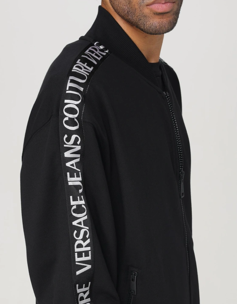 ZipUp Sweatshirt with Sleeve Logo