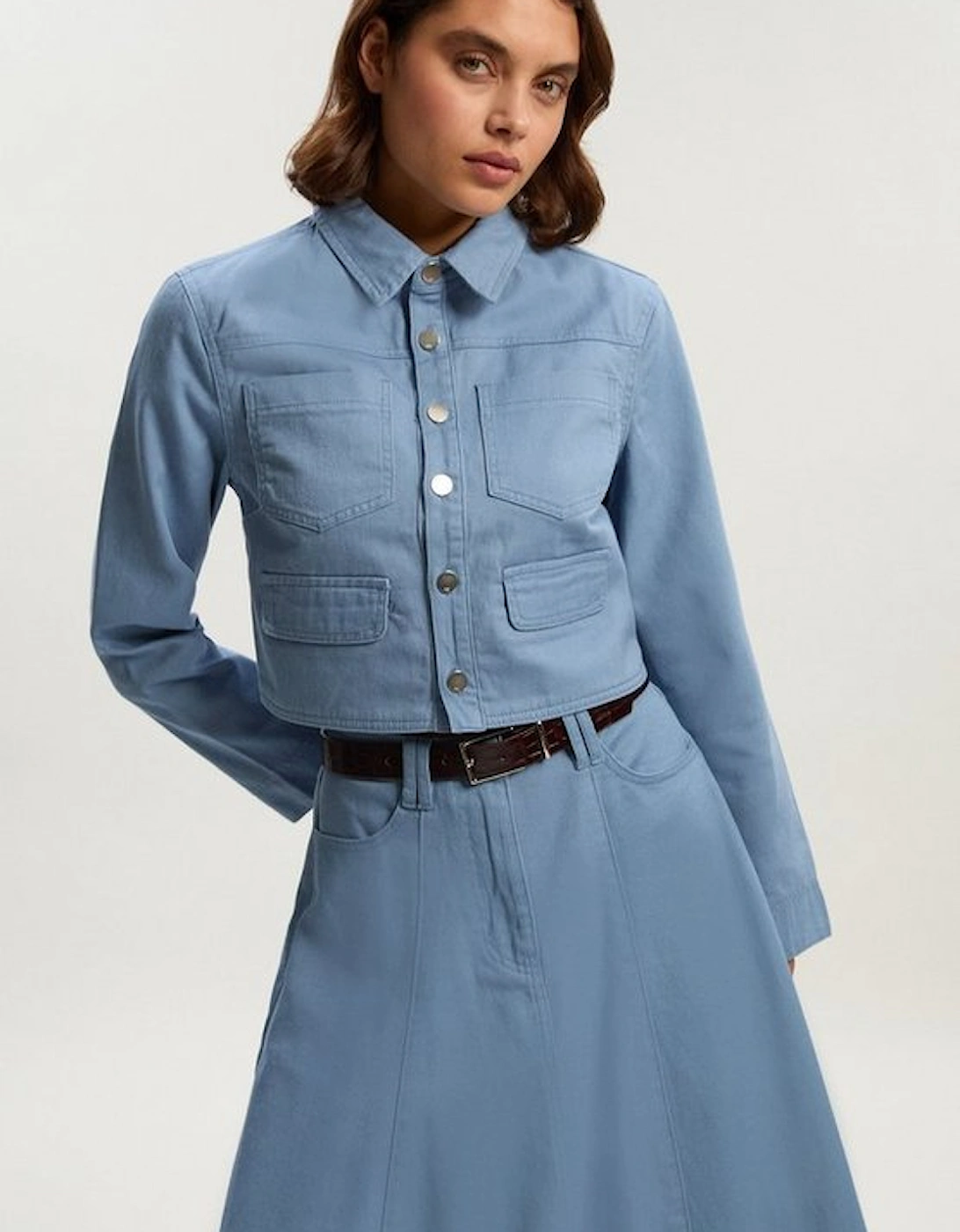 Coloured Denim Jacket