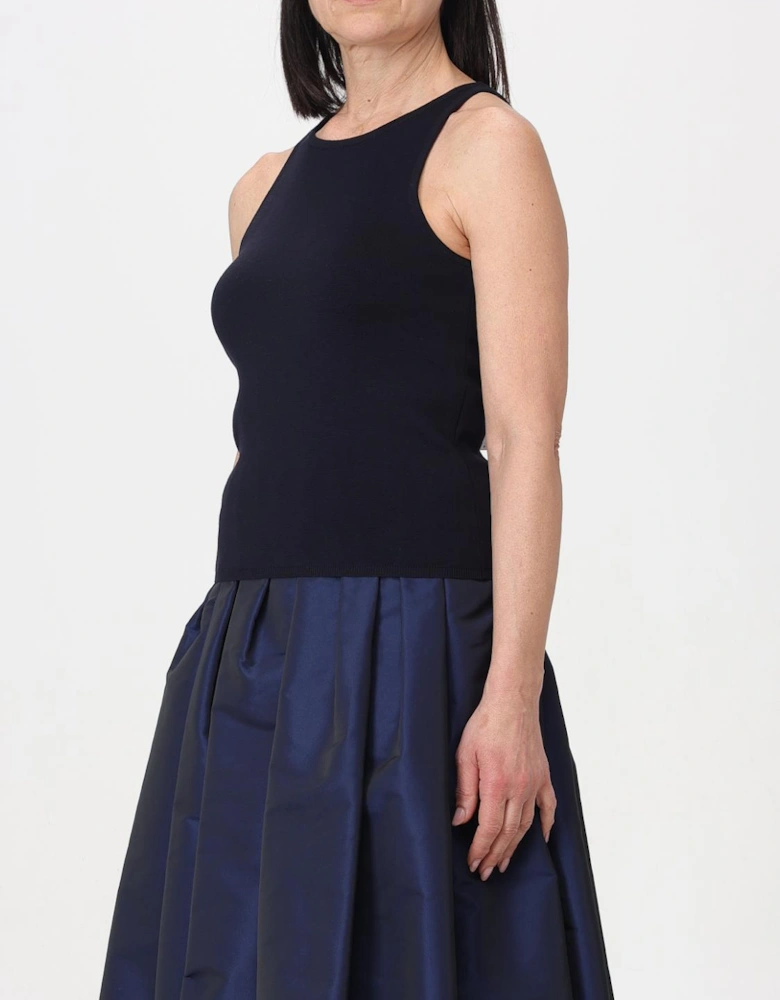 Ribbed Knit Sleeveless Top
