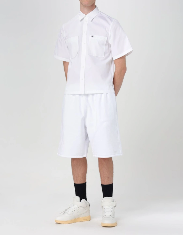 Drawstring Cotton Shorts