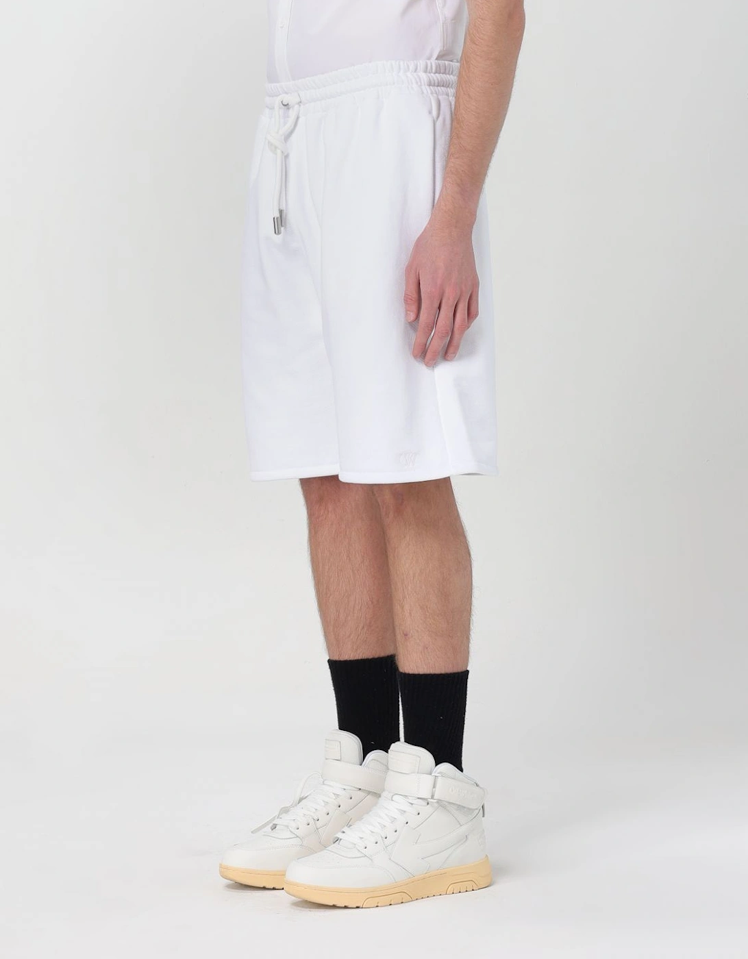 Drawstring Cotton Shorts