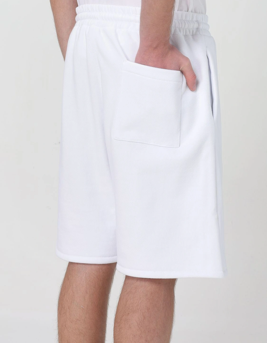 Drawstring Cotton Shorts