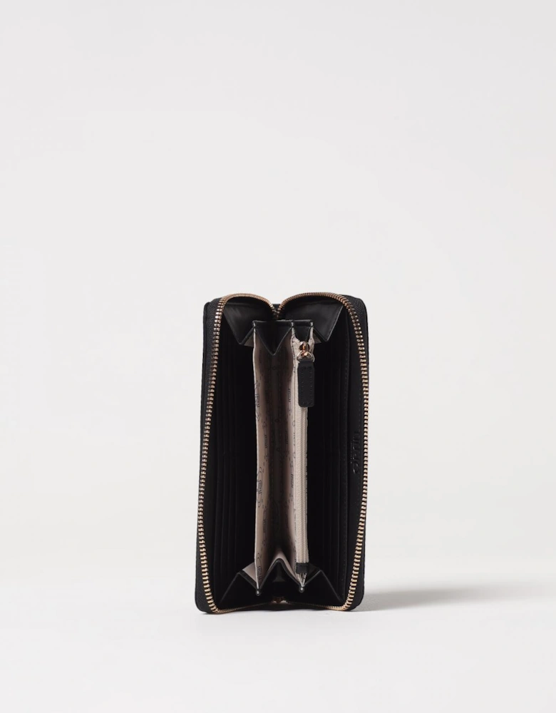 ZipAround Wallet with Logo Detail