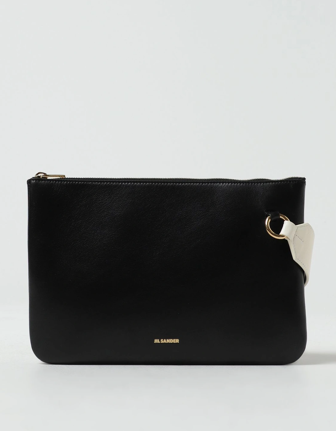 ZipClosure Leather Crossbody Bag