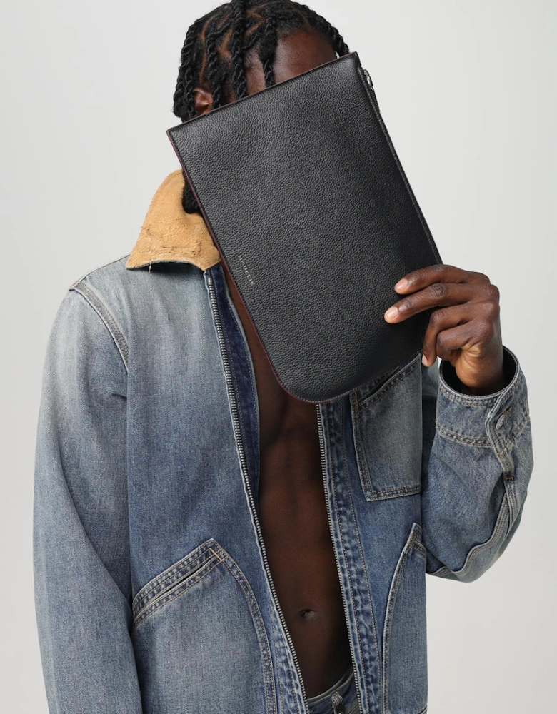 ZipAround Leather Pouch