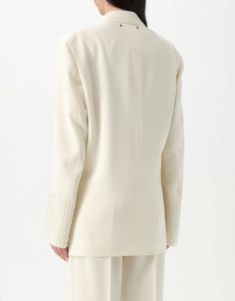 Beaded Cuff Blazer