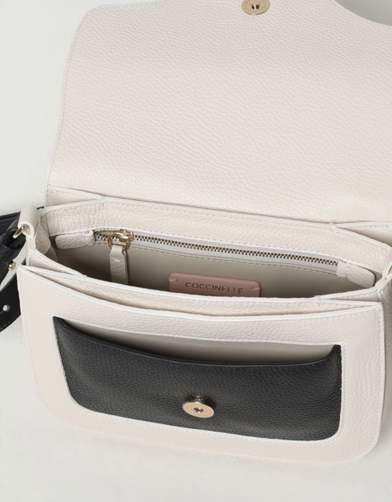 TwoTone Leather Crossbody Bag