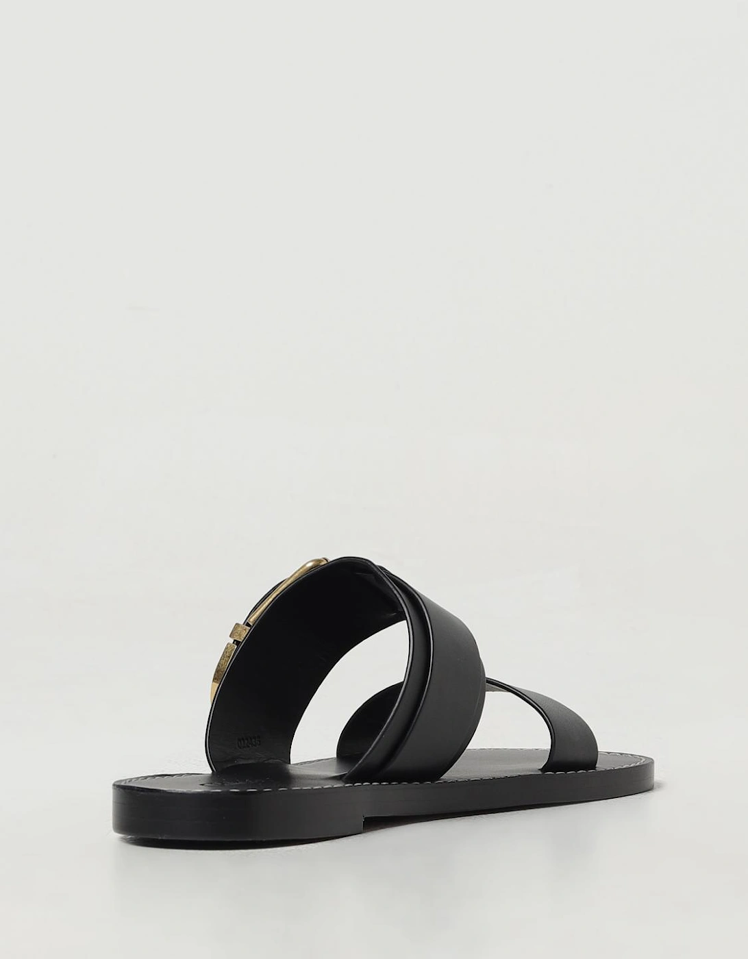 Woody Buckle Slide Sandals
