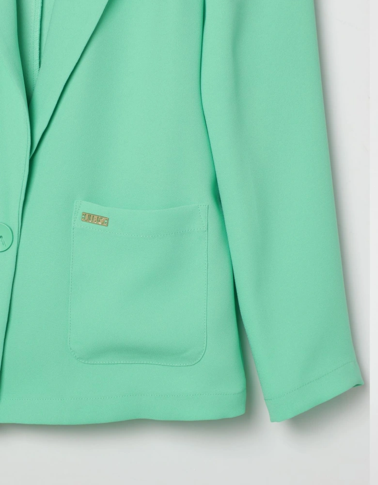 Mint Green SingleButton Blazer