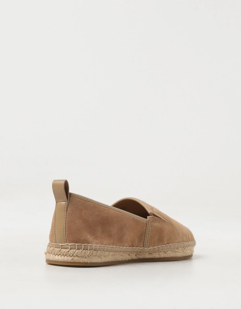 Suede Espadrille Flats Casual Slipon