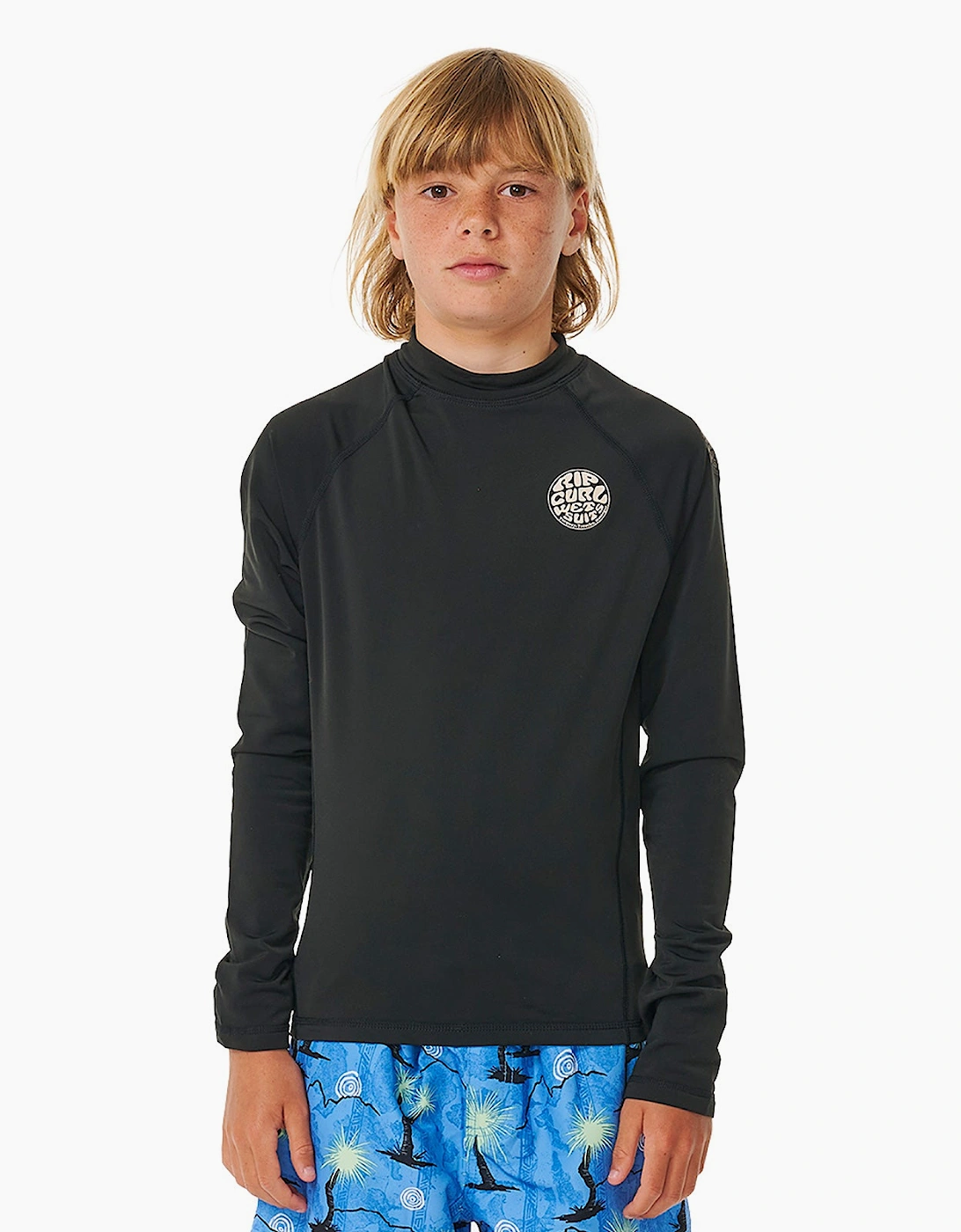 Ripcurl Ripcurl Rip Curl Kids Icons Rash Vest - Black