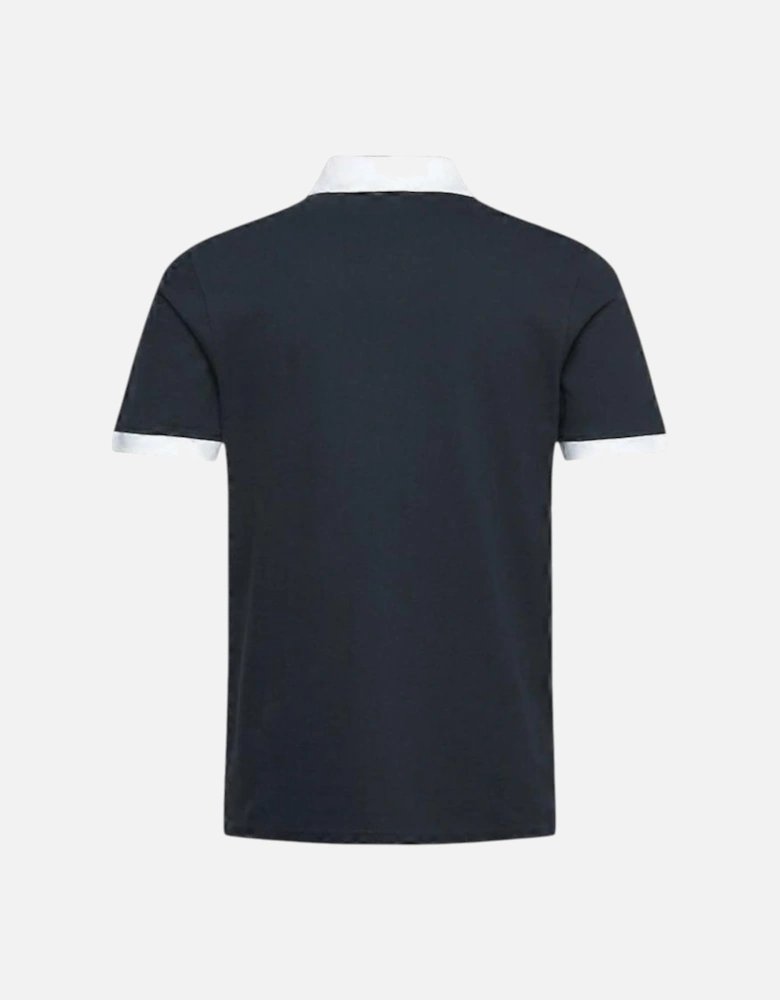 Mens Polo Shirt SP2256 Short Sleeve Superfine Contrast Cotton Tee
