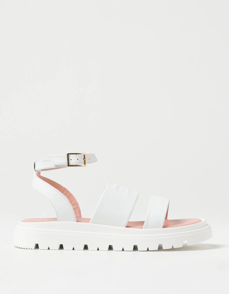 Platform Sandals Buckle Closure