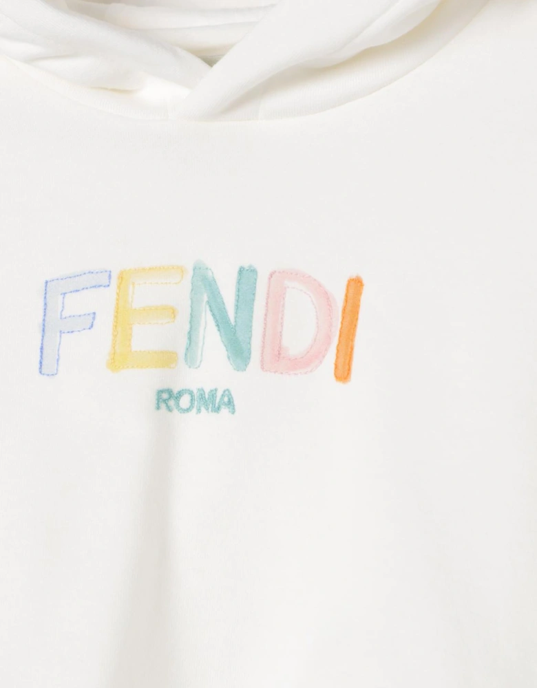 Roma Cropped Hoodie