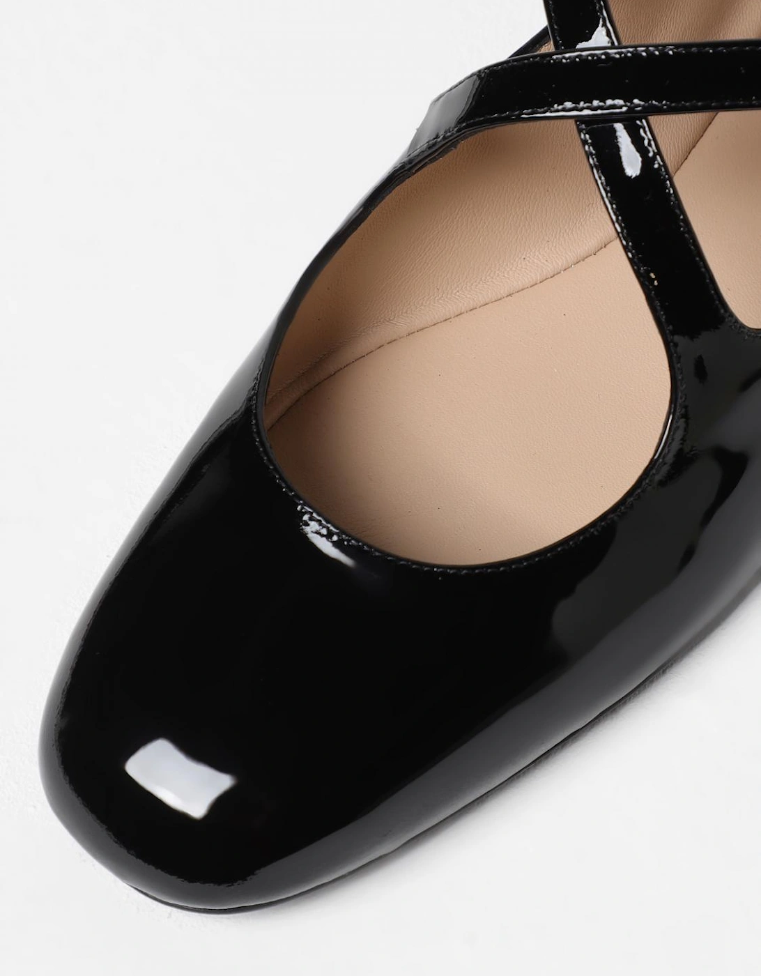 Elsie Patent Leather Mary Jane Flats