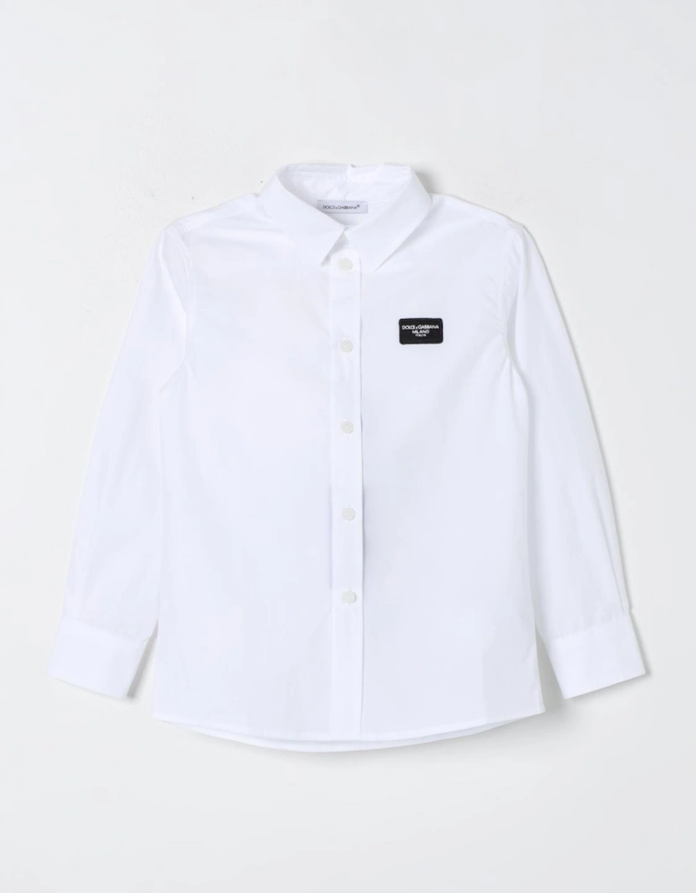 Logo Patch LongSleeve Shirt