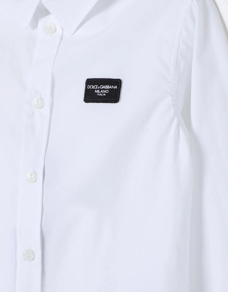 Logo Patch LongSleeve Shirt