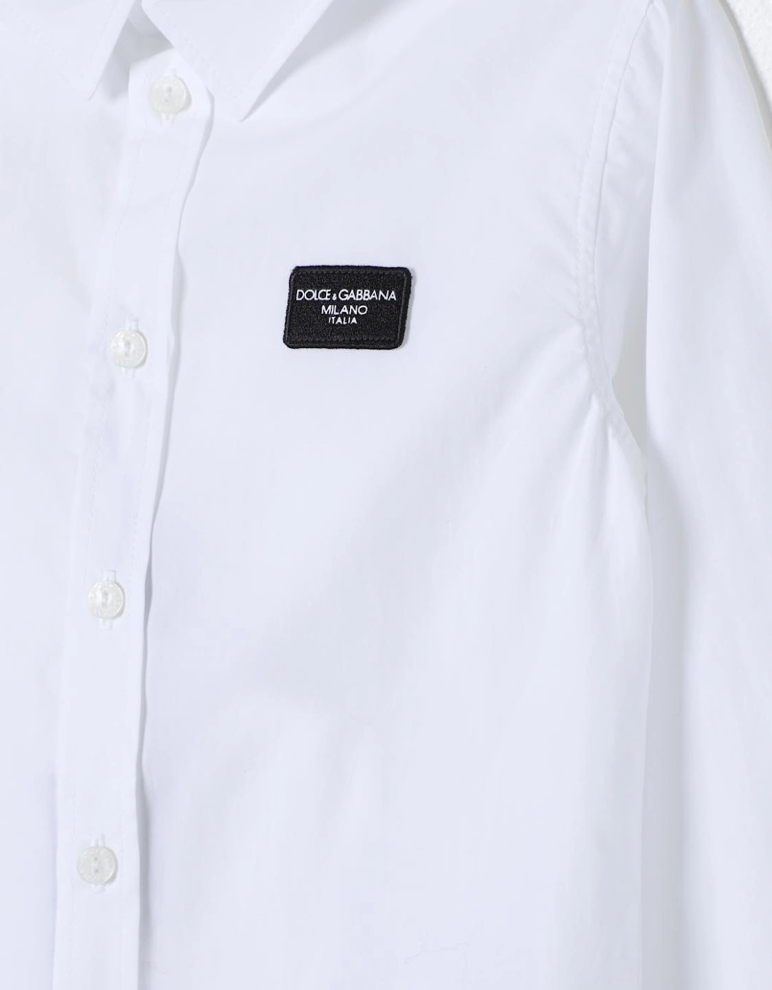 Logo Patch LongSleeve Shirt