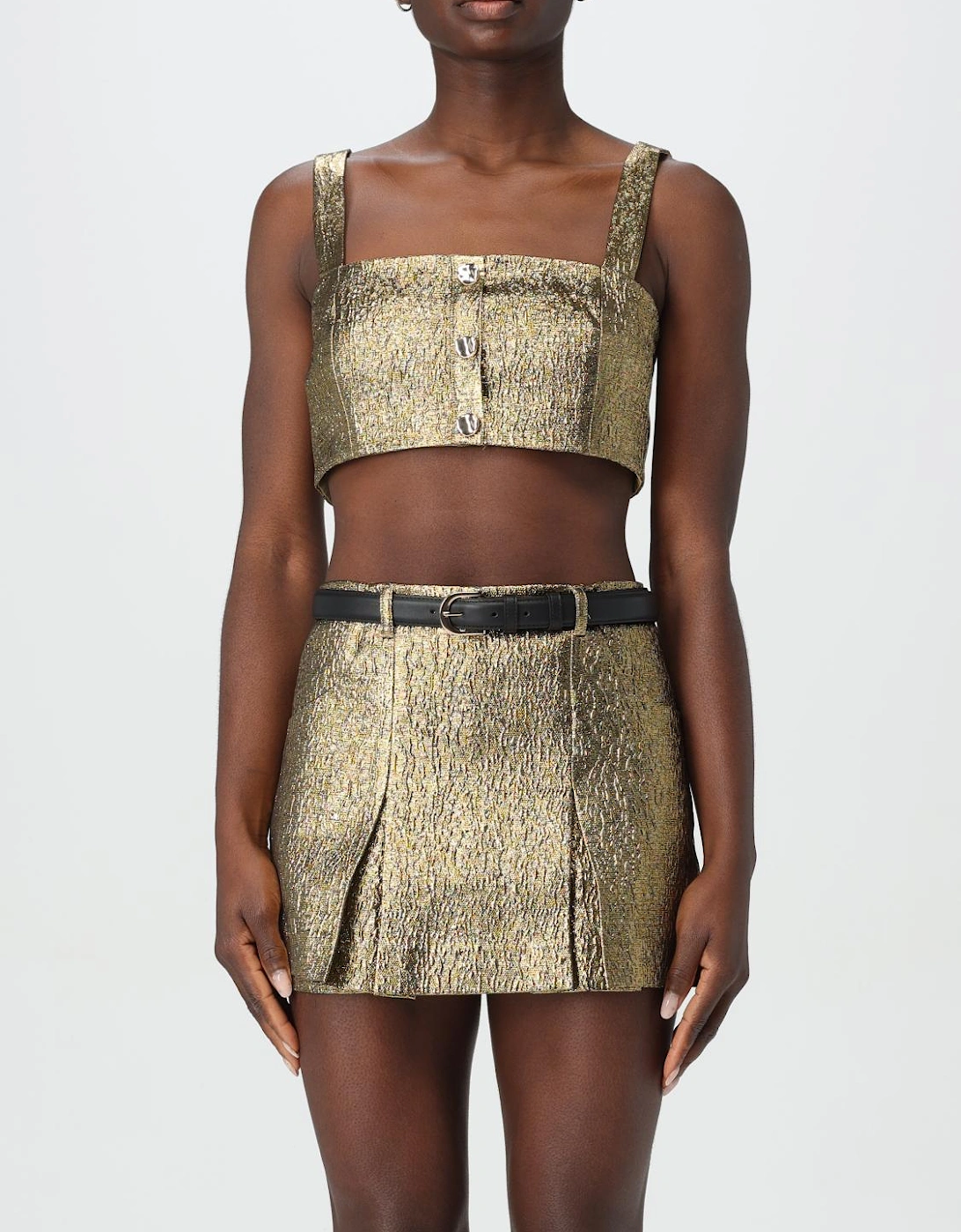 Metallic Crop Top Sleeveless, 6 of 5