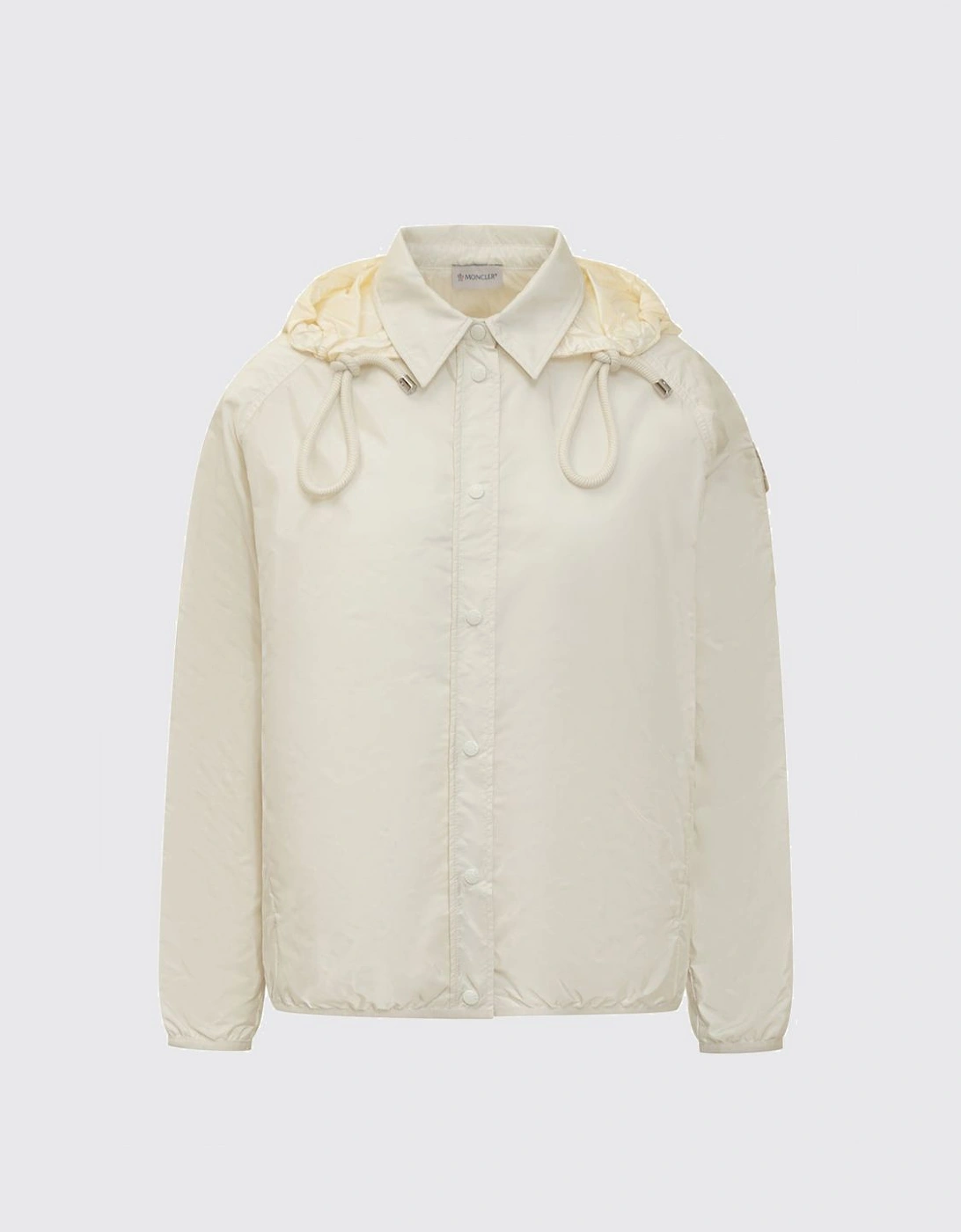 Hooded Shirt Jacket Water Resistant, 2 of 1