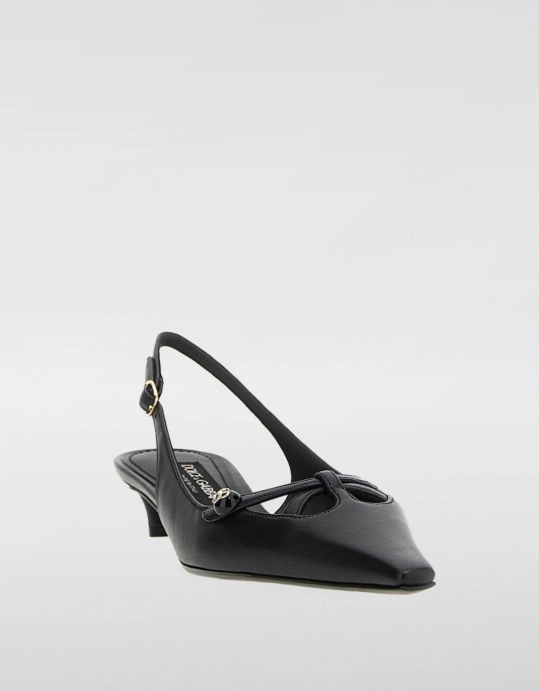 Slingback Kitten Heel Pumps