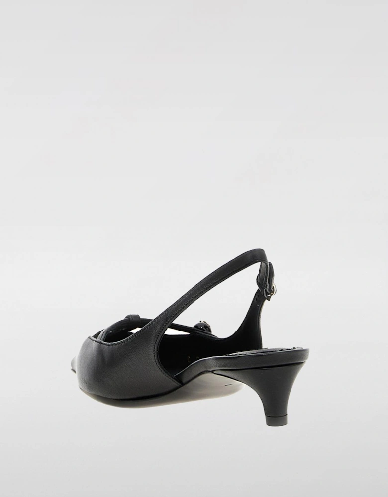 Slingback Kitten Heel Pumps