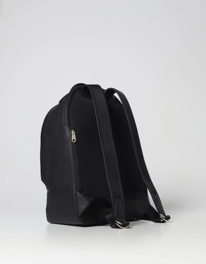 Luxury Leather Backpack with Zipper Closure
