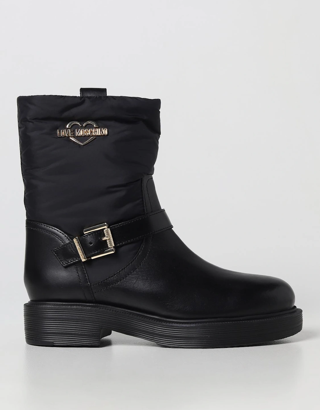 Flat Ankle Boots with Heart Detailing, 4 of 3