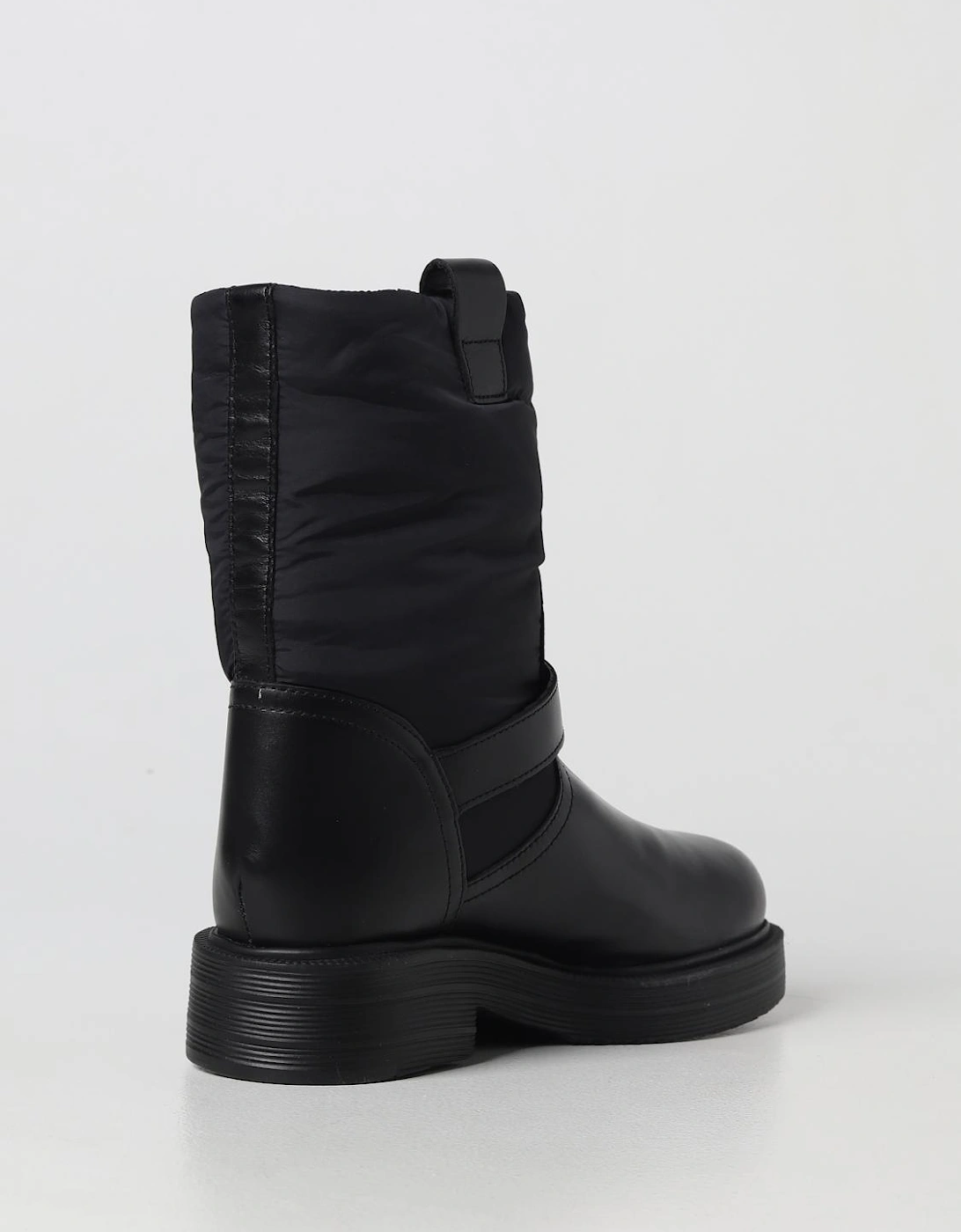 Flat Ankle Boots with Heart Detailing