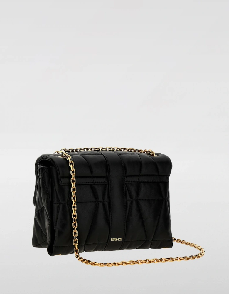 La Medusa Quilted Shoulder Bag