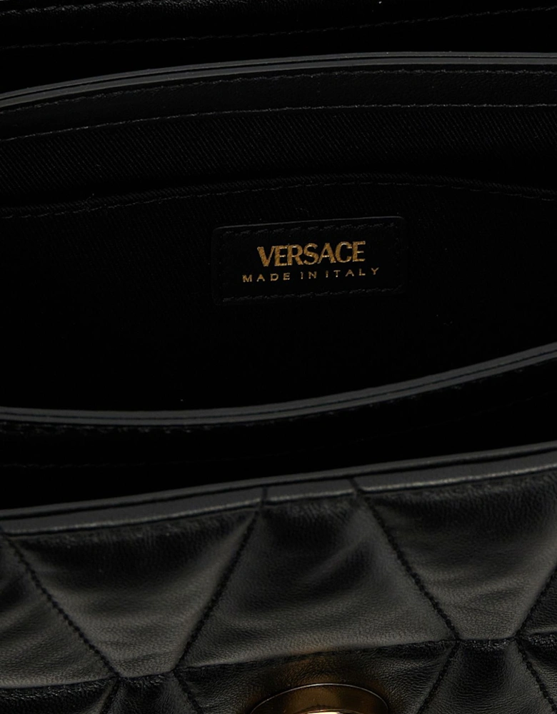 La Medusa Quilted Shoulder Bag