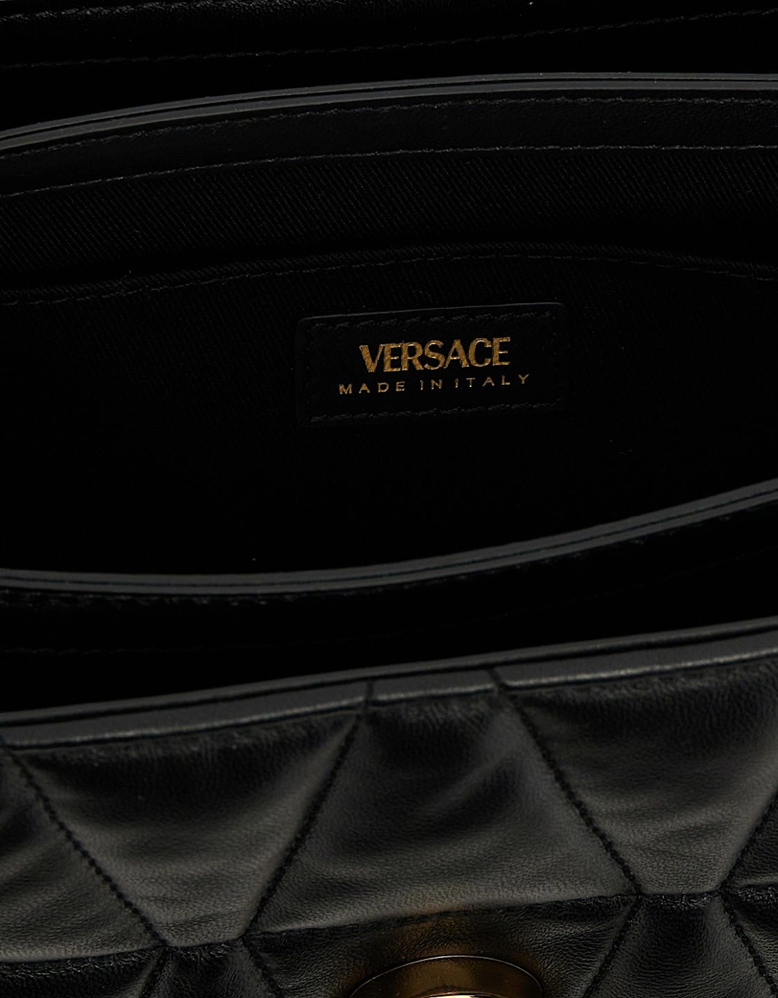 La Medusa Quilted Shoulder Bag