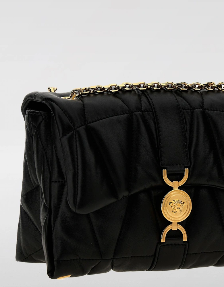 La Medusa Quilted Shoulder Bag