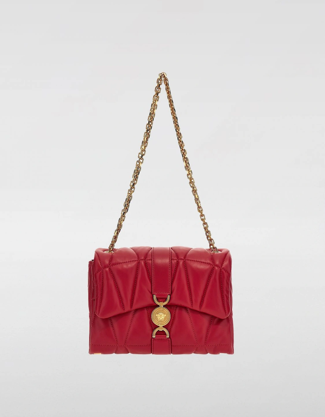 La Medusa Quilted Shoulder Bag