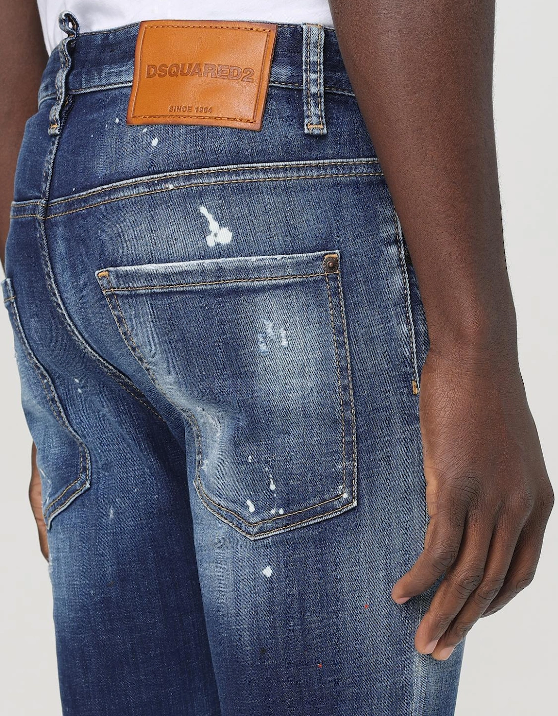 Skater Paint Splatter Jeans